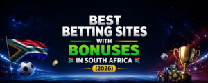 Compare the top betting sites in South Africa for 2026 and find the best welcome bonuses, free bets, and special offers.