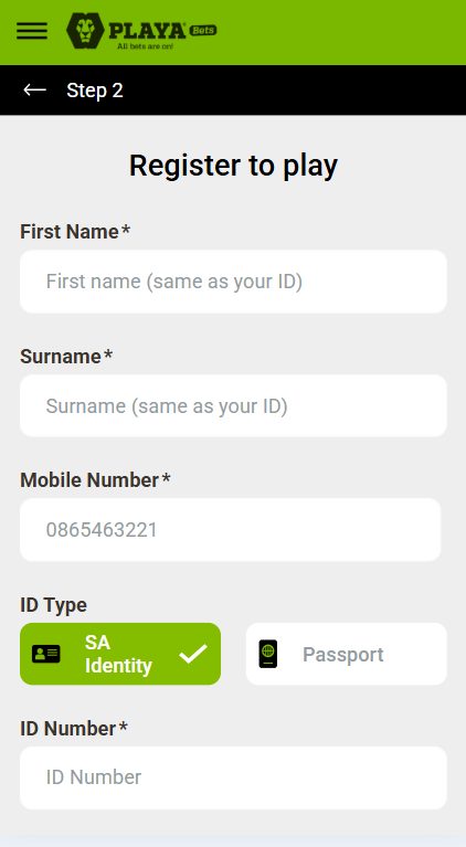 Playa Bets Mobile App