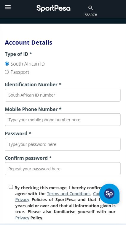 SportPesa Mobile App